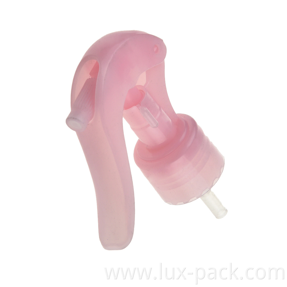 Plastic pump bottle dispenser manual pressure water pump sprayer tigger spray bottle nozzle mini trigger sprayer